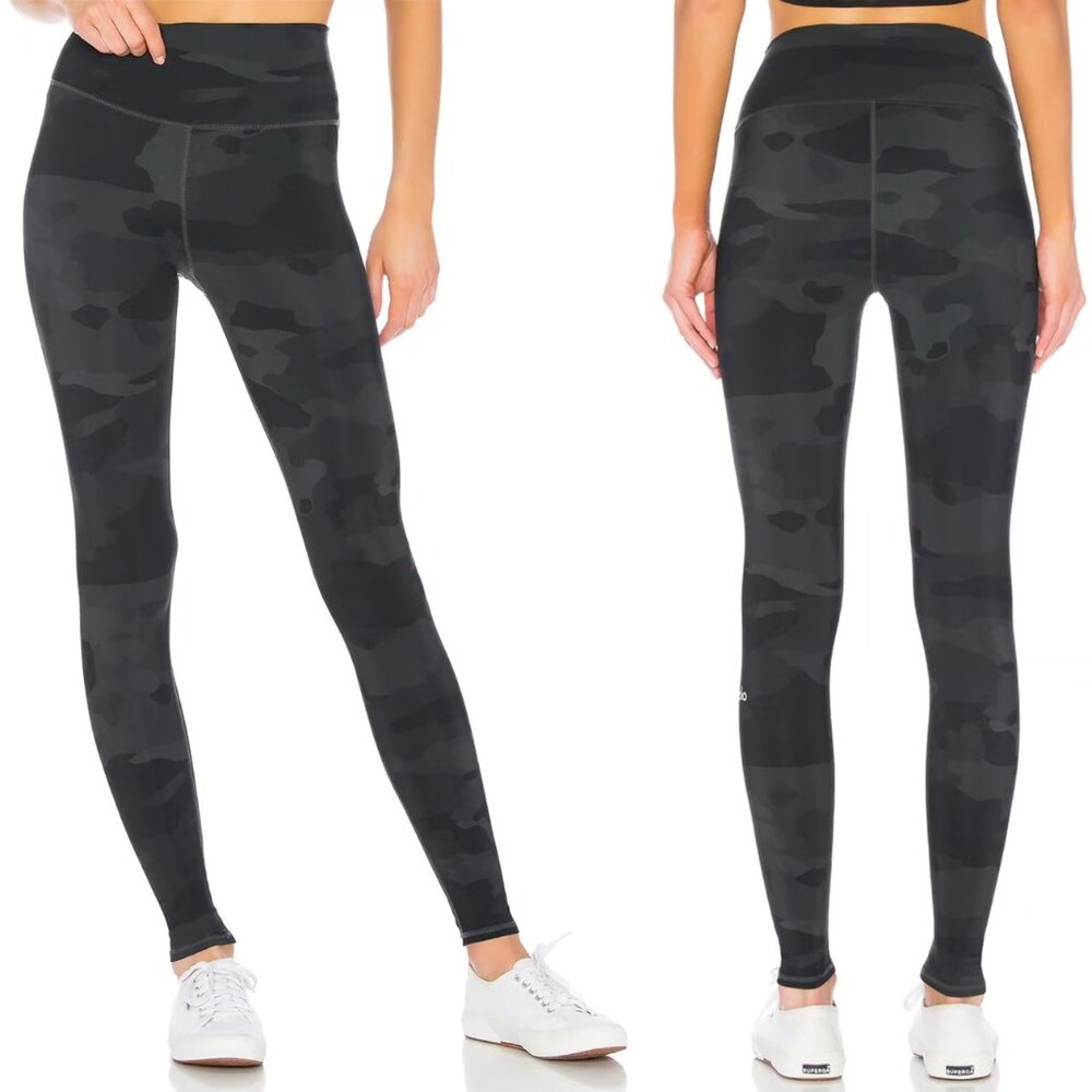 BRAND NEW:  -Alo Yoga High-Waist Camo Vapor Legging - Size Small - Picture 3 of 5